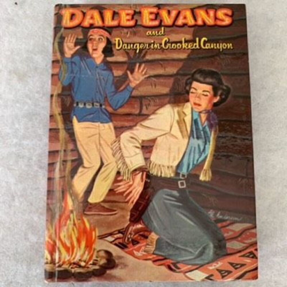 Dale Evans And Danger In Crooked Canyon 1958 Whitman 1506 Book